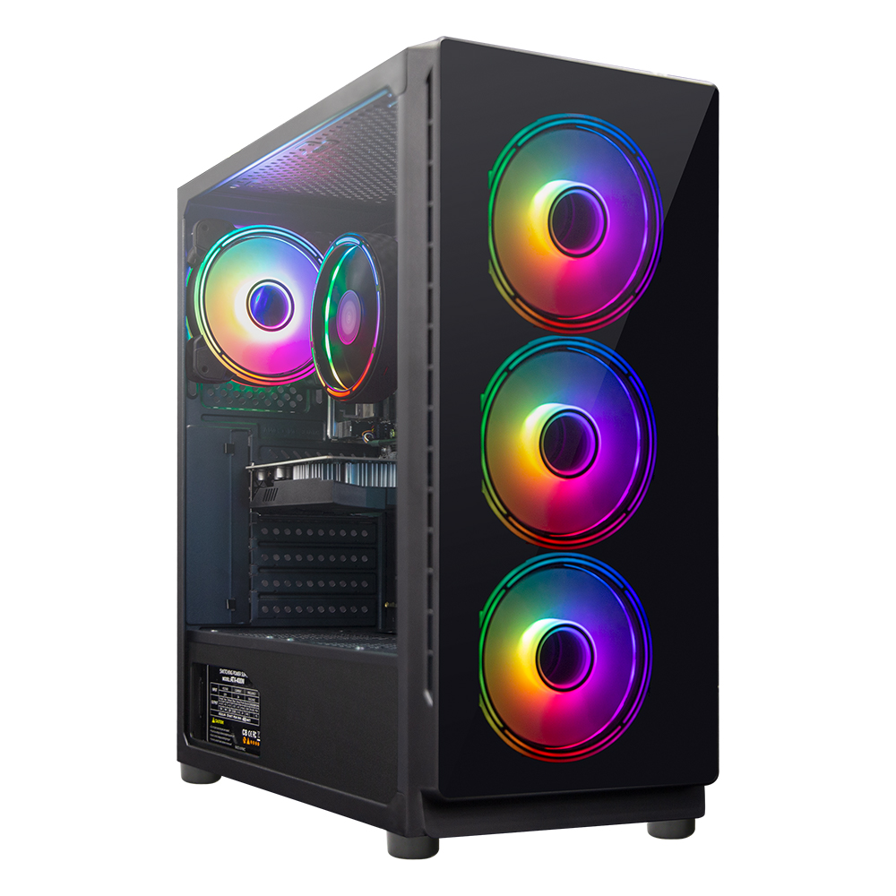 DangerZone 192-7 4x ARGB Fanlı 400W ATX Oyuncu Bilgisayar Kasası