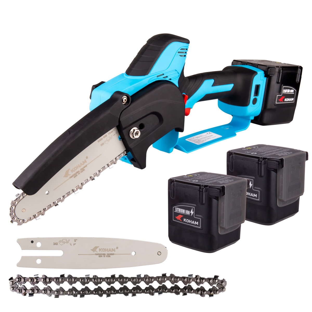 204307 KH-CS15 AKÜLÜ TESTERE ÇİFT AKÜLÜ 5.0 Ah