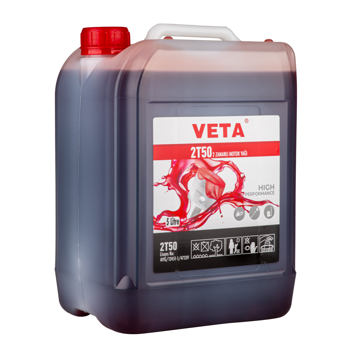 200121 YAĞ,İKİ ZAMANLI MOTOR 5Lt