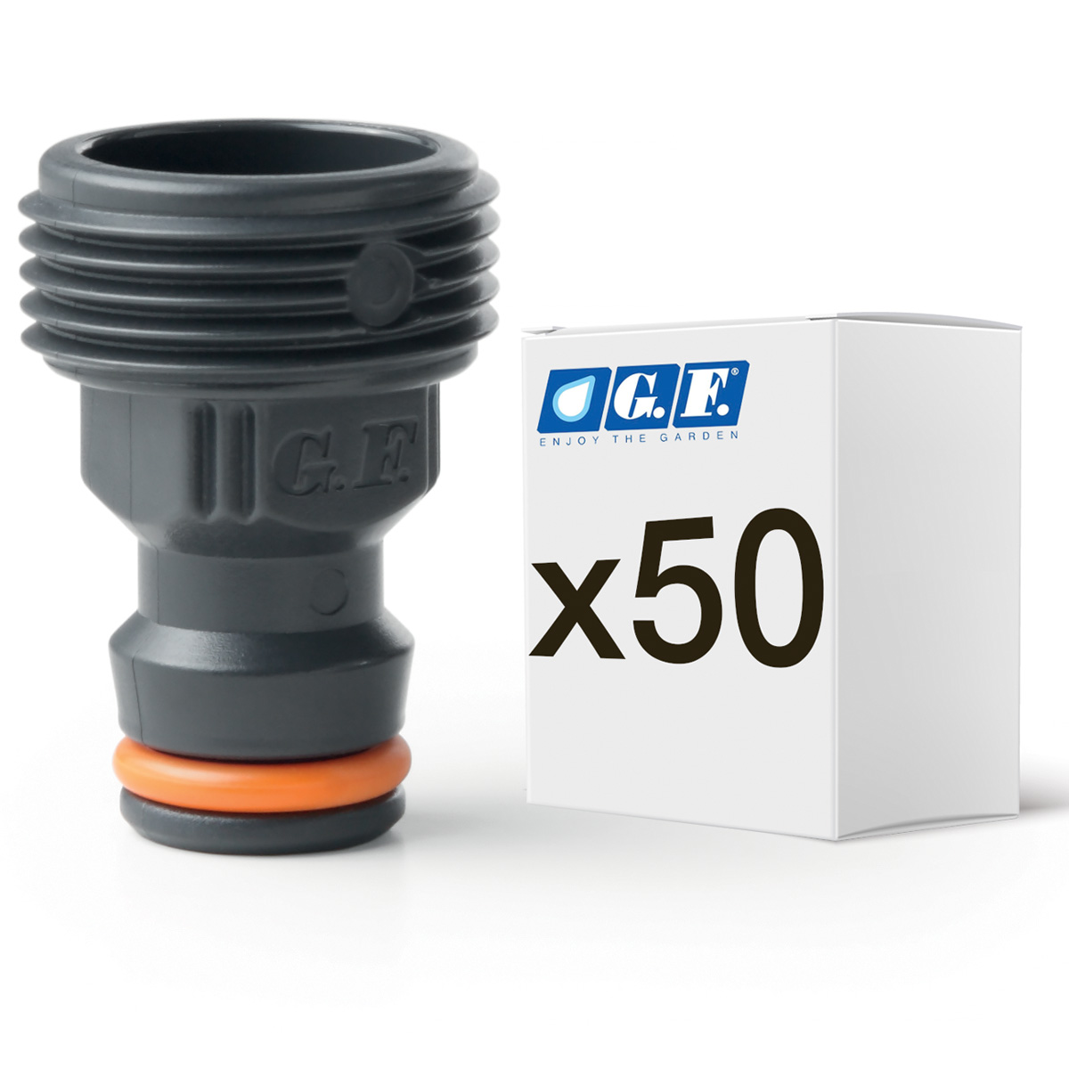 204548 MUSLUK BAĞLANTISI 3/4" VİDALI (50 Lİ)