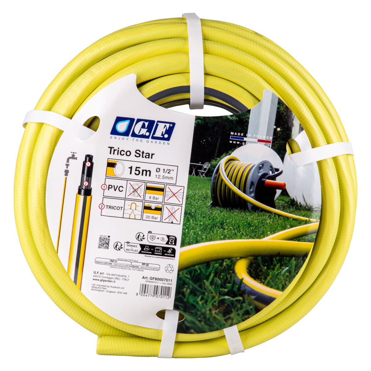 205138 HORTUM TRICO STAR 1/2" 15m