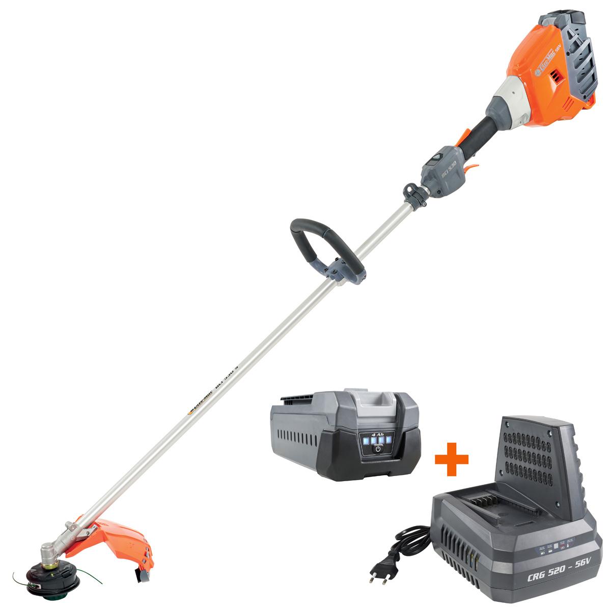 201790 BCi 530 S AKÜLÜ TIRPAN 4.0Ah+ŞARJ CİHAZI