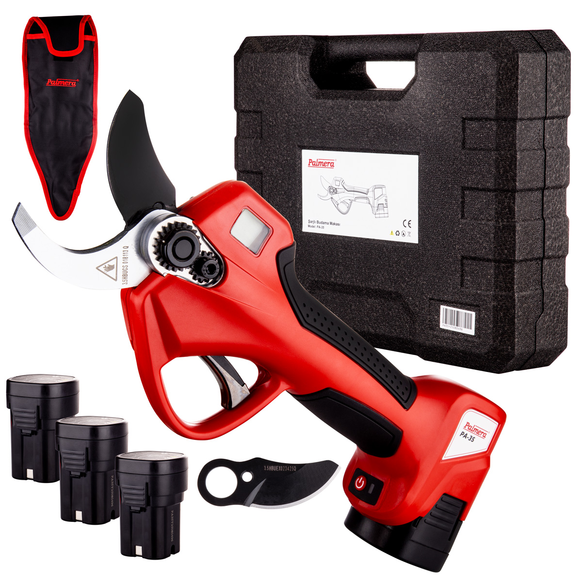 204524 PA-35 BUDAMA MAKASI 35mm ÜÇ AKÜLÜ SENSÖRLÜ