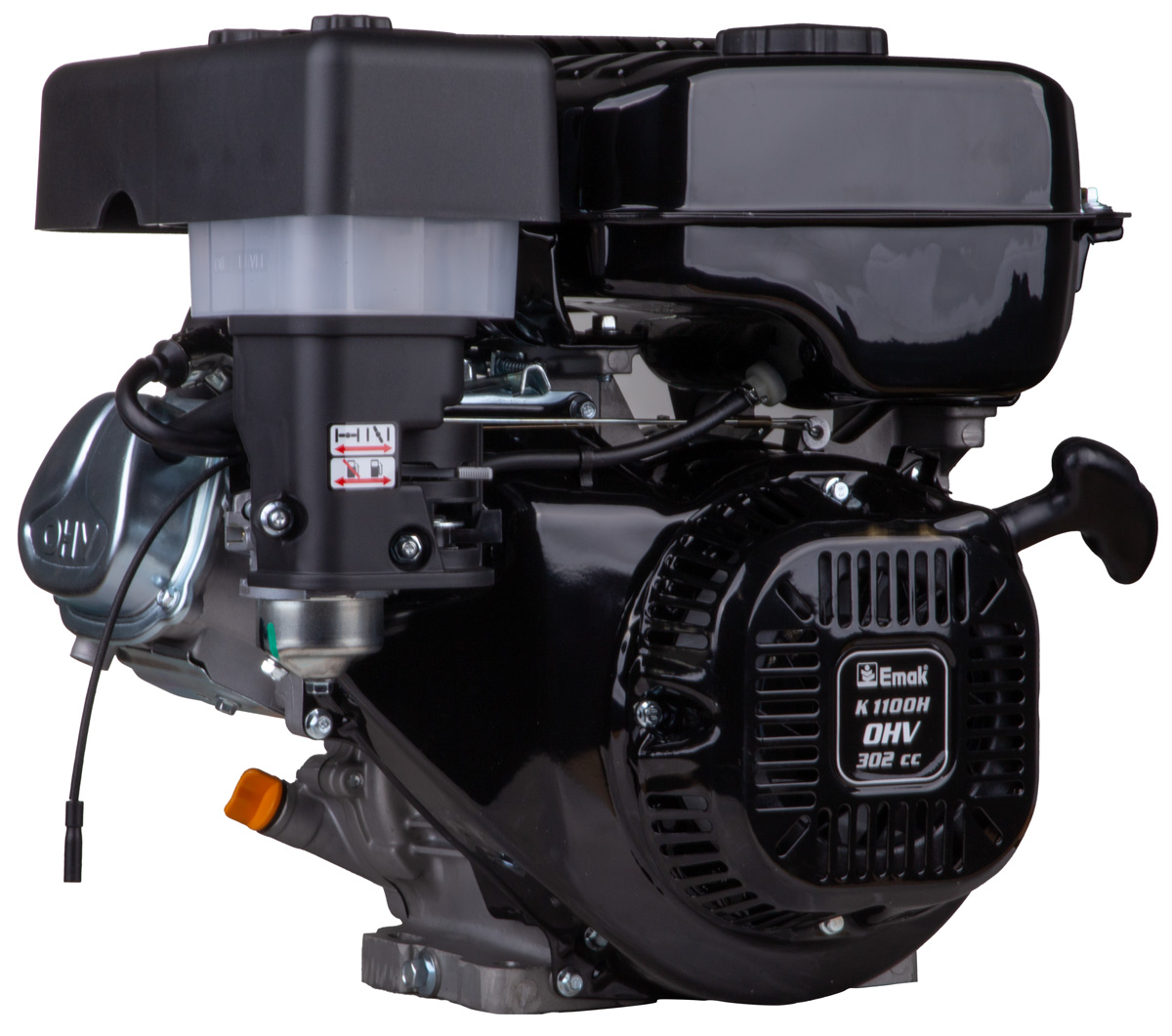 204806 K1100 EUR5 BENZİNLİ MOTOR 8.4HP  ÇAPA TİP